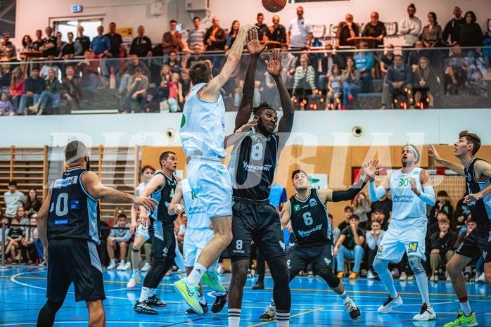 Basketball, Basketball Zweite Liga 2022/23 Playoff, Viertelfinale Spiel 2, Union Deutsch Wagram, Raiders Tirol, Stojan Radanovic (6)