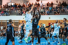 Basketball, Basketball Zweite Liga 2022/23 Playoff, Viertelfinale Spiel 2, Union Deutsch Wagram, Raiders Tirol, Stojan Radanovic (6)