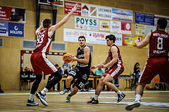 Basketball, Basketball Zweite Liga 2023/24, Grunddurchgang 13.Runde, Mistelbach Mustangs, Güssing Blackbirds, Jakob Ernst (19)