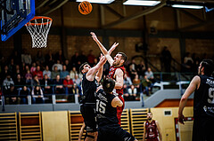 Basketball, Basketball Zweite Liga 2023/24, Grunddurchgang 13.Runde, Mistelbach Mustangs, Güssing Blackbirds, Jakub Jokl (43)