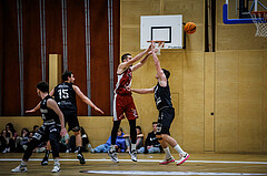 Basketball, Basketball Zweite Liga 2023/24, Grunddurchgang 13.Runde, Mistelbach Mustangs, Güssing Blackbirds, Jakub Jokl (43)