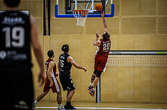 Basketball, Basketball Zweite Liga 2023/24, Grunddurchgang 13.Runde, Mistelbach Mustangs, Güssing Blackbirds, Ian Moschik (20)