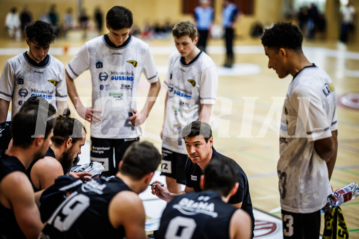 Basketball, Basketball Zweite Liga 2023/24, Grunddurchgang 13.Runde, Mistelbach Mustangs, Güssing Blackbirds, Daniel Müllner (Haed Coach)
