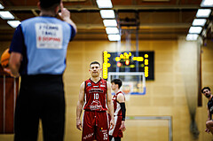 Basketball, Basketball Zweite Liga 2023/24, Grunddurchgang 13.Runde, Mistelbach Mustangs, Güssing Blackbirds, Dragisa Najdanovic (10)