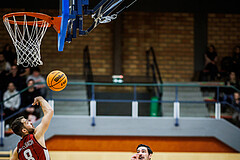 Basketball, Basketball Zweite Liga 2023/24, Grunddurchgang 13.Runde, Mistelbach Mustangs, Güssing Blackbirds, Jan Kozina (8), Thomas Linzer (9)