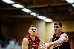 Basketball, Basketball Zweite Liga 2023/24, Grunddurchgang 13.Runde, Mistelbach Mustangs, Güssing Blackbirds, Dragisa Najdanovic (10)