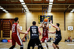 Basketball, Basketball Zweite Liga 2023/24, Grunddurchgang 13.Runde, Mistelbach Mustangs, Güssing Blackbirds, Viktor Vasat (22)