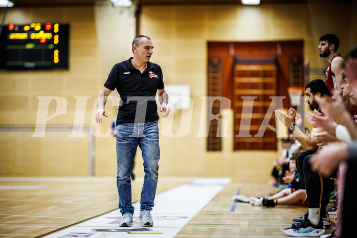 Basketball, Basketball Zweite Liga 2023/24, Grunddurchgang 13.Runde, Mistelbach Mustangs, Güssing Blackbirds, Martin Weissenböck (Head Coach)