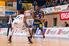 Basketball, ABL 2016/17, Grunddurchgang 7.Runde, Oberwart Gunners, Kapfenberg Bulls, Kareem Jamar (4), Christopher McNealy (8)