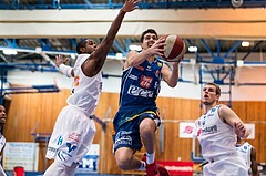 Basketball, ABL 2016/17, Grunddurchgang 7.Runde, Oberwart Gunners, Kapfenberg Bulls, Bogic Vujosevic (5), Christopher McNealy (8)