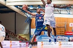 Basketball, ABL 2016/17, Grunddurchgang 7.Runde, Oberwart Gunners, Kapfenberg Bulls, Armin Woschank (16), Jamari Traylor (9)