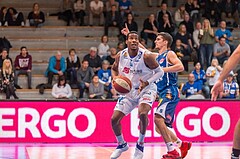 Basketball, ABL 2016/17, Grunddurchgang 7.Runde, Oberwart Gunners, Kapfenberg Bulls, Andell Cumberbatch (13)