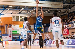 Basketball, ABL 2016/17, Grunddurchgang 7.Runde, Oberwart Gunners, Kapfenberg Bulls, Carl Baptiste (10), Jamari Traylor (9)