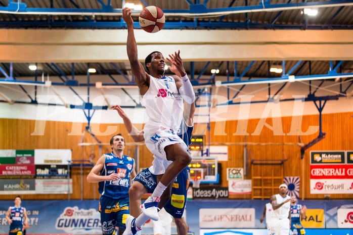 Basketball, ABL 2016/17, Grunddurchgang 7.Runde, Oberwart Gunners, Kapfenberg Bulls, Andell Cumberbatch (13)