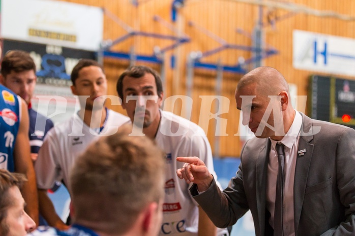 Basketball, ABL 2016/17, Grunddurchgang 7.Runde, Oberwart Gunners, Kapfenberg Bulls, Michael Schrittwieser (Coach)