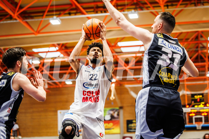 Basketball, win2day Basketball Superliga 2024/25, Playoffs Halbfinale 2. Spiel
, BBC Nord Dragonz, Gmunden Swans, Jalen Green (22)