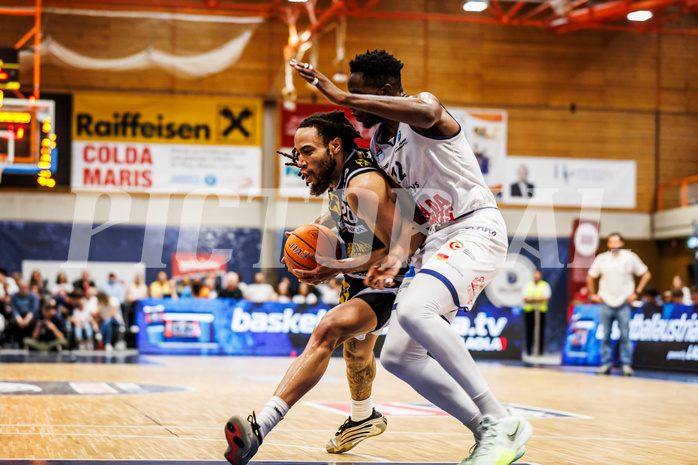 Basketball, win2day Basketball Superliga 2024/25, Playoffs Halbfinale 2. Spiel
, BBC Nord Dragonz, Gmunden Swans, Joseph Reece (20)