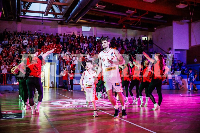 Basketball, Win2Day Superliga 2024/25, Playoffs, Halbfinale Spiel 2, Traiskirchen Lions, Oberwart Gunners, Traiskirchen Lions
