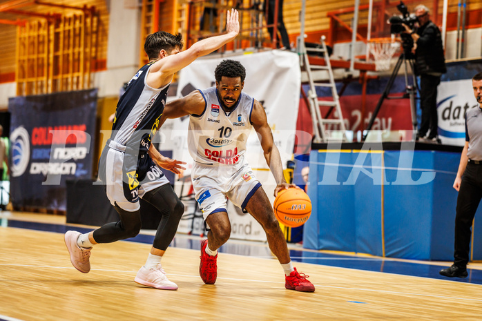 Basketball, win2day Basketball Superliga 2024/25, Playoffs Halbfinale 2. Spiel
, BBC Nord Dragonz, Gmunden Swans, Austen Awosika (10)