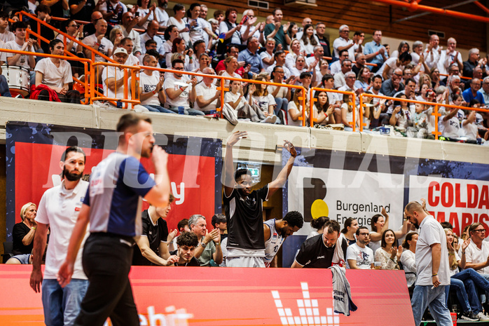 Basketball, win2day Basketball Superliga 2024/25, Playoffs Halbfinale 2. Spiel
, BBC Nord Dragonz, Gmunden Swans, Peter Turay (12)