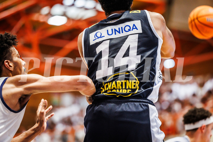 Basketball, win2day Basketball Superliga 2024/25, Playoffs Halbfinale 2. Spiel
, BBC Nord Dragonz, Gmunden Swans, Khalil Miller (14)