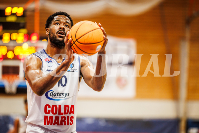 Basketball, win2day Basketball Superliga 2024/25, Playoffs Halbfinale 2. Spiel
, BBC Nord Dragonz, Gmunden Swans, Austen Awosika (10)