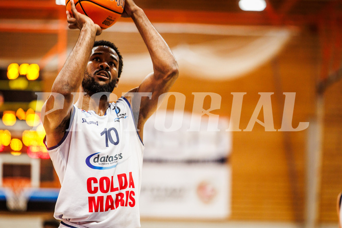 Basketball, win2day Basketball Superliga 2024/25, Playoffs Halbfinale 2. Spiel
, BBC Nord Dragonz, Gmunden Swans, Austen Awosika (10)