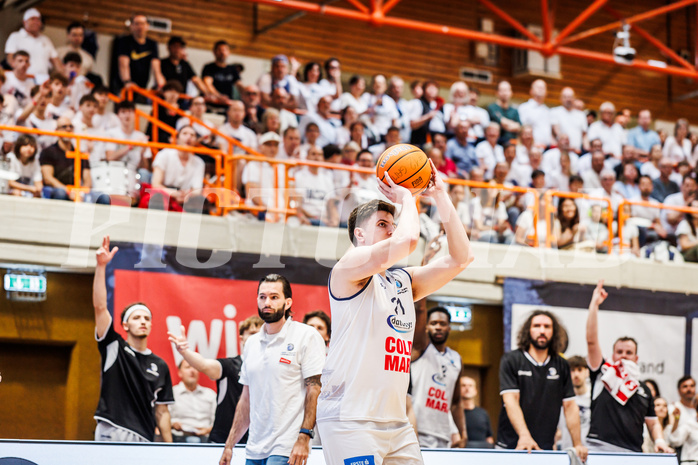 Basketball, win2day Basketball Superliga 2024/25, Playoffs Halbfinale 2. Spiel
, BBC Nord Dragonz, Gmunden Swans, Lukas Knor (21)