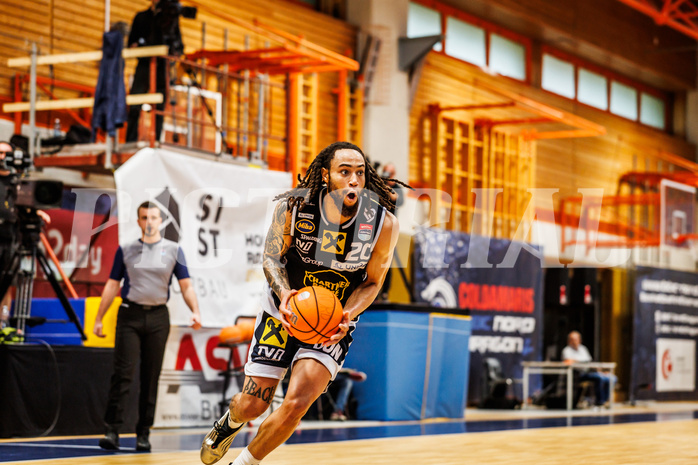 Basketball, win2day Basketball Superliga 2024/25, Playoffs Halbfinale 2. Spiel
, BBC Nord Dragonz, Gmunden Swans, Joseph Reece (20)