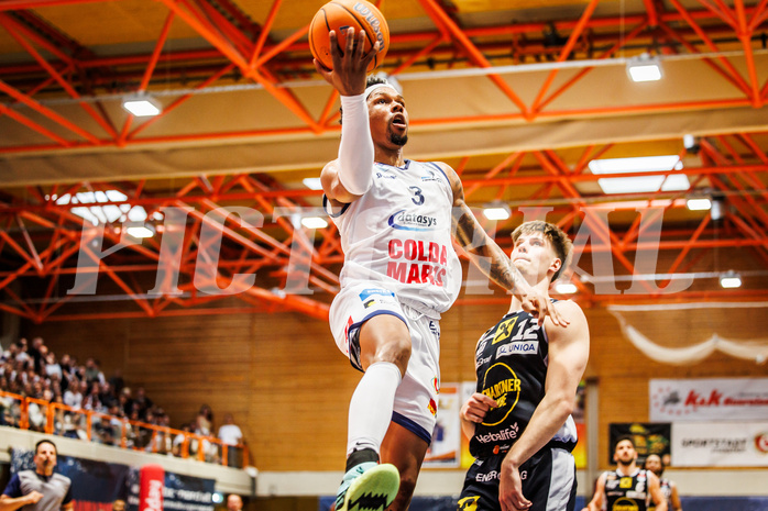 Basketball, win2day Basketball Superliga 2024/25, Playoffs Halbfinale 2. Spiel
, BBC Nord Dragonz, Gmunden Swans, Rayshawn Mart (3)