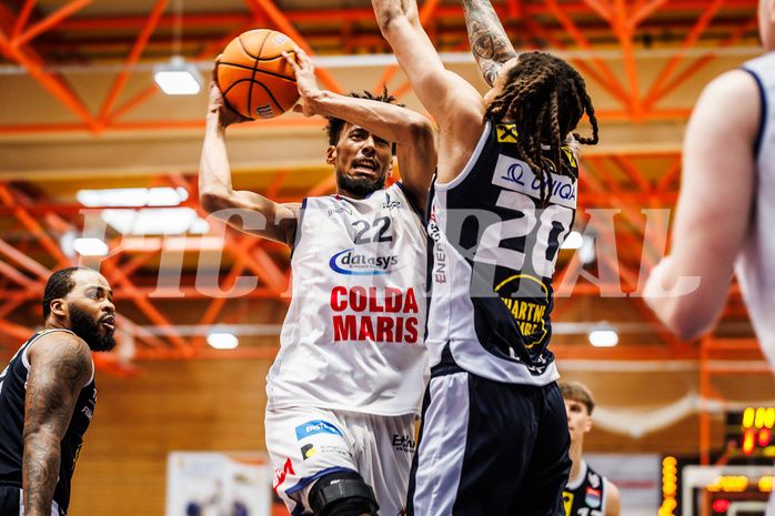 Basketball, win2day Basketball Superliga 2024/25, Playoffs Halbfinale 2. Spiel
, BBC Nord Dragonz, Gmunden Swans, Jalen Green (22)