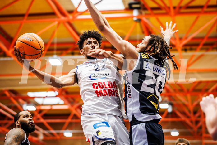 Basketball, win2day Basketball Superliga 2024/25, Playoffs Halbfinale 2. Spiel
, BBC Nord Dragonz, Gmunden Swans, Jalen Green (22)