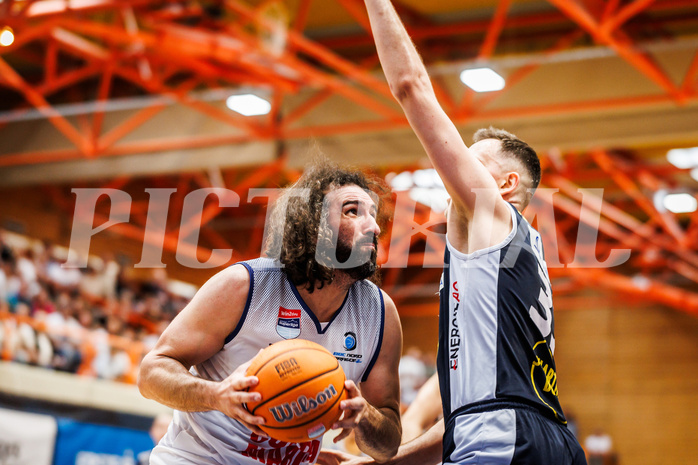 Basketball, win2day Basketball Superliga 2024/25, Playoffs Halbfinale 2. Spiel
, BBC Nord Dragonz, Gmunden Swans, Sead Hadzifejzovic (32)
