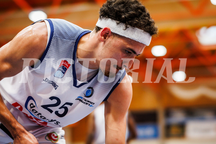 Basketball, win2day Basketball Superliga 2024/25, Playoffs Halbfinale 2. Spiel
, BBC Nord Dragonz, Gmunden Swans, Lukas Hahn (25)