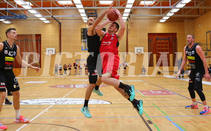 Basketball Zweite Liga 2022/23, Playoff, Semifinale Spiel 1 Mistelbach Mustangs vs. Mattersburg Rocks



