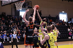 01.04.2023, Graz, Raiffeisen Sportpark Graz, Basketball Superliga 2022/23, 7. Qualifikationsrunde, UBSC Raiffeisen Graz vs. CITIES Panthers Fürstenfeld 