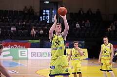01.04.2023, Graz, Raiffeisen Sportpark Graz, Basketball Superliga 2022/23, 7. Qualifikationsrunde, UBSC Raiffeisen Graz vs. CITIES Panthers Fürstenfeld 