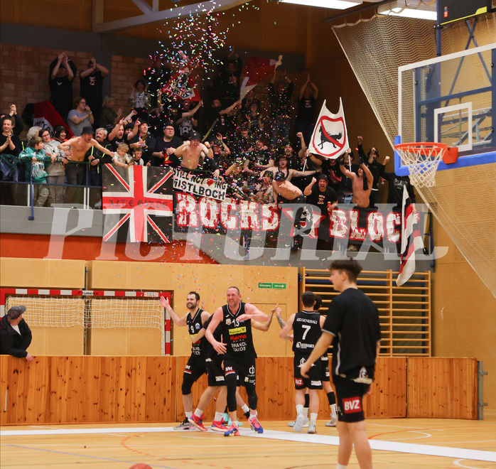Basketball Zweite Liga 2022/23, Playoff, Semifinale Spiel 1 Mistelbach Mustangs vs. Mattersburg Rocks


