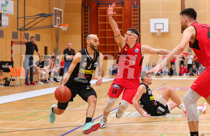 Basketball Zweite Liga 2022/23, Playoff, Semifinale Spiel 1 Mistelbach Mustangs vs. Mattersburg Rocks


