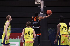 01.04.2023, Graz, Raiffeisen Sportpark Graz, Basketball Superliga 2022/23, 7. Qualifikationsrunde, UBSC Raiffeisen Graz vs. CITIES Panthers Fürstenfeld 