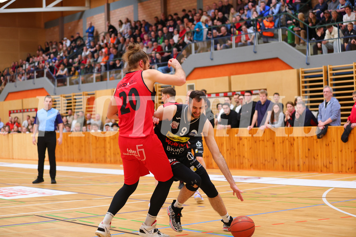 Basketball Zweite Liga 2022/23, Playoff, Semifinale Spiel 1 Mistelbach Mustangs vs. Mattersburg Rocks



