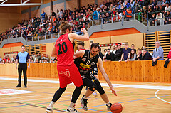 Basketball Zweite Liga 2022/23, Playoff, Semifinale Spiel 1 Mistelbach Mustangs vs. Mattersburg Rocks


