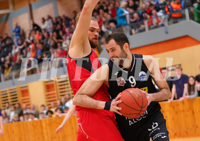 Basketball Zweite Liga 2022/23, Playoff, Semifinale Spiel 1 Mistelbach Mustangs vs. Mattersburg Rocks


