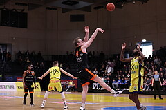 01.04.2023, Graz, Raiffeisen Sportpark Graz, Basketball Superliga 2022/23, 7. Qualifikationsrunde, UBSC Raiffeisen Graz vs. CITIES Panthers Fürstenfeld 