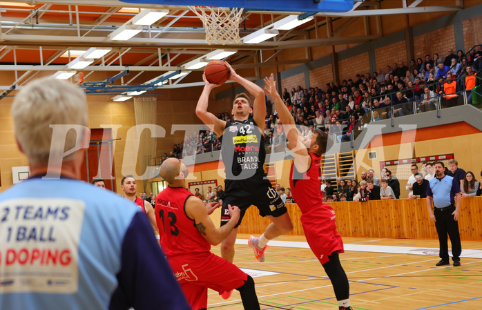 Basketball Zweite Liga 2022/23, Playoff, Semifinale Spiel 1 Mistelbach Mustangs vs. Mattersburg Rocks


