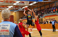 Basketball Zweite Liga 2022/23, Playoff, Semifinale Spiel 1 Mistelbach Mustangs vs. Mattersburg Rocks


