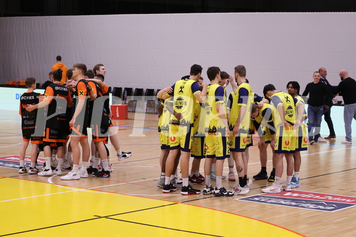 01.04.2023, Graz, Raiffeisen Sportpark Graz, Basketball Superliga 2022/23, 7. Qualifikationsrunde, UBSC Raiffeisen Graz vs. CITIES Panthers Fürstenfeld 