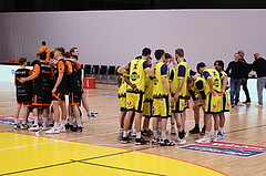 01.04.2023, Graz, Raiffeisen Sportpark Graz, Basketball Superliga 2022/23, 7. Qualifikationsrunde, UBSC Raiffeisen Graz vs. CITIES Panthers Fürstenfeld 