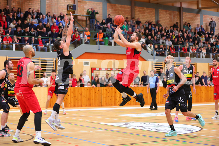 Basketball Zweite Liga 2022/23, Playoff, Semifinale Spiel 1 Mistelbach Mustangs vs. Mattersburg Rocks


