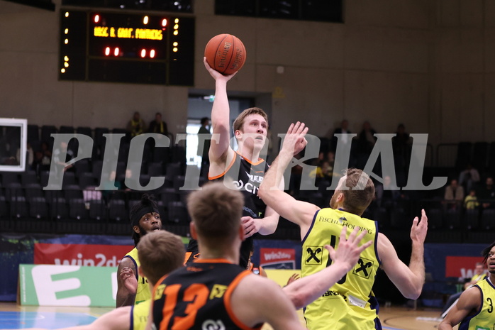 01.04.2023, Graz, Raiffeisen Sportpark Graz, Basketball Superliga 2022/23, 7. Qualifikationsrunde, UBSC Raiffeisen Graz vs. CITIES Panthers Fürstenfeld 